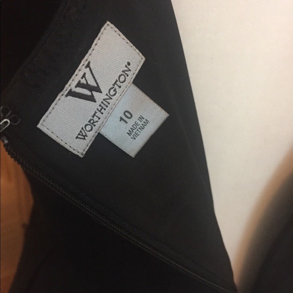 Worthington Fit and Flare Dress - Picture 8 of 8